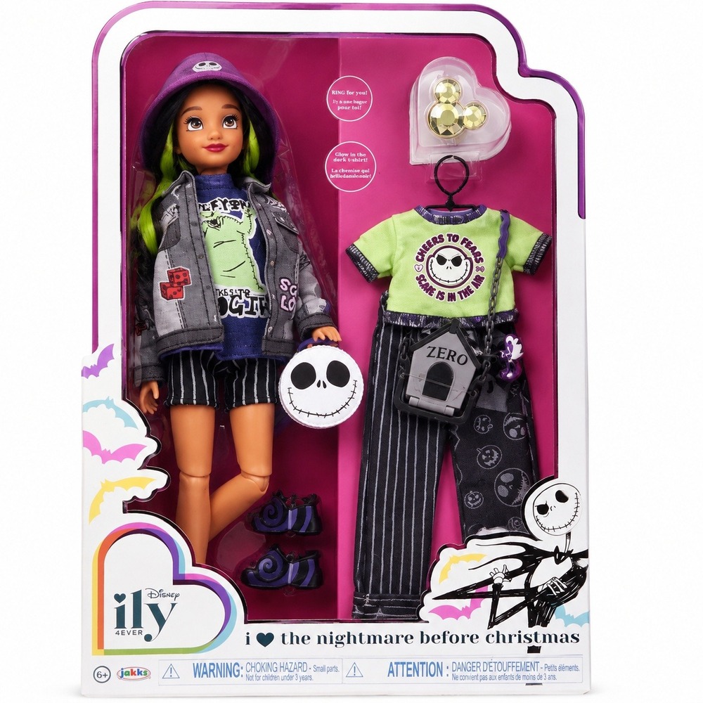 Disney ily 4EVER Nightmare Before Christmas Doll Jack Skellington Oogie Boogie